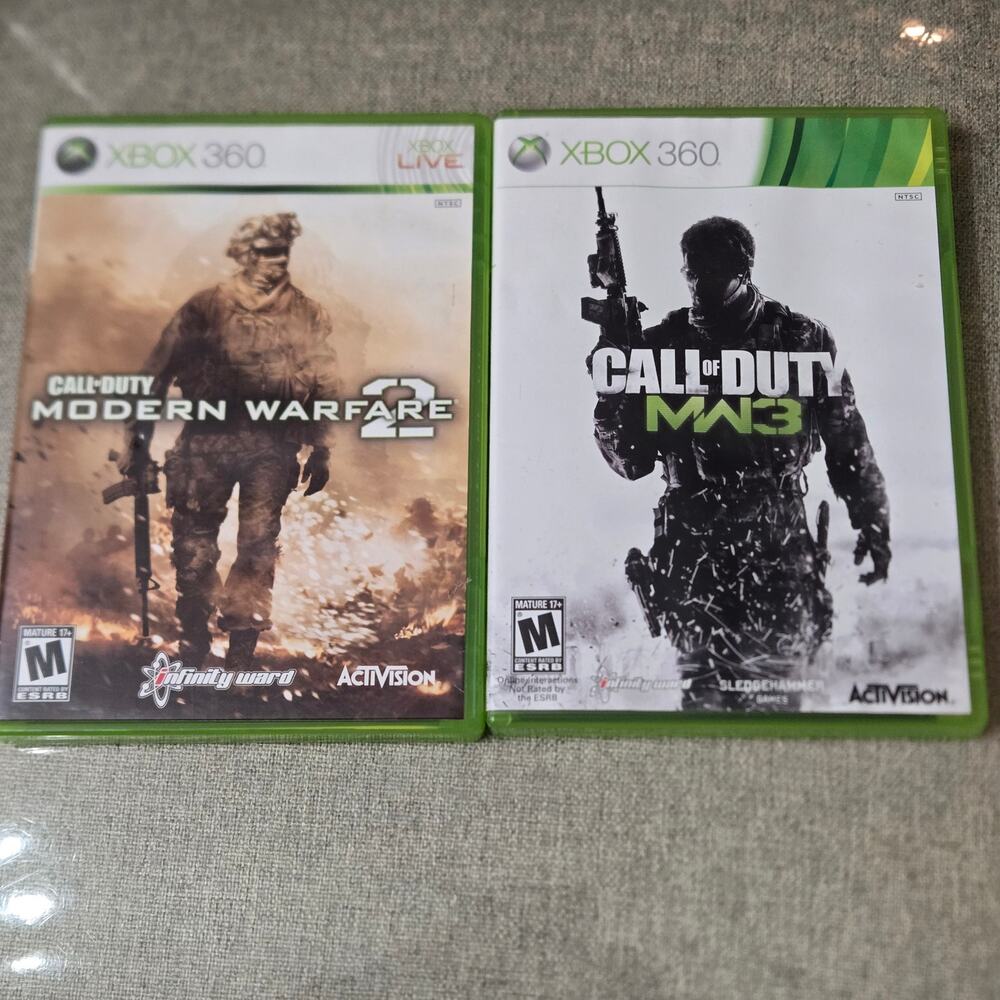 Xbox 360 Call of Duty Bundle: MW2 & MW3 CIB